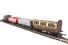 GWR passenger freight starter train set with GWR Class 101 0-4-0 steam loco, 2 wagons & 4 wheel coach