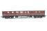 LMS Stanier brake coach 5710 in maroon - Split from the LMS Night Mail train set