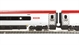Pendolino train set with Class 390 390004 in Virgin Trains livery with "Alstom Pendolino" branding