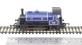 Highland Rambler train set with Class 0F 'Pug' 0-4-0ST in HR blue with 4-wheel coach and open wagon