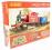 Valley Drifter starter train set - with 0-4-0T steam locomotive "Crimson King", coach, wagon, controller and oval of track