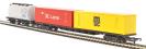 Red Rover train set with Class 67 in DB livery, three wagons and oval of track with siding