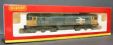 Class 47 47120 in BR blue with large logo (weathered)
