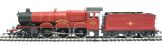 Castle Class 4-6-0 'Hogwarts Castle' 5972 in Hogwarts Railway red - Harry Potter and the Philosophers Stone