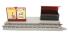 Operating mail coach - maroon - M30224 - Lineside equipment not included