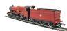 Castle Class 4-6-0 'Hogwarts Castle' 5972 in Red, from Harry Potter Chamber of Secrets
