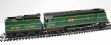"The Golden Arrow" train pack with Battle of Britain class 4-6-2 34074 in BR malachite green and 3 Pullman coaches