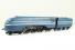 Coronation Scot train pack with 4-6-2 6224 "Princess Alexandra" in Coronation Scot blue & 3 coaches