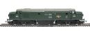 Class 37 D6704 in BR green with split headcode