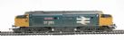 Class 37 37260 "Radio Highland" in BR large logo blue with highland stag (weathered)