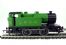 Class D 0-4-0T 5 in LNER green