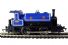 0-4-0 steam locomotive in Caledonian Railway blue (unboxed)