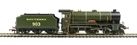 Schools Class 4-4-0 903 "Charterhouse" in SR Maunsell Green (DCC Fitted)