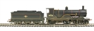 Class T9 Greyhound 4-4-0 in BR black with late crest (weathered) - DCC Fitted