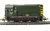Class 08 Shunter D3105 in late BR green with wasp stripes with ESU Digital sound