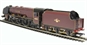Duchess Class 4-6-2 46243 'City Of Lancaster' in BR maroon with late crest
