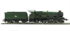 Class 4073 'Castle' 4-6-0 7029 'Clun Castle' in BR green with late crest - DCC sound fitted