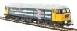 Class 47 47583 "County of Hertfordshire" in BR large logo blue with Royal Wedding embellishments - Railroad plus range - TTS sound fitted