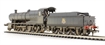 Class 38xx 2-8-0 3864 in BR weathered Black with early emblem.