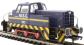 0-6-0 'Sentinel' diesel shunter 3001 in Manchester Ship Canal blue
