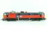 Class 86 86210 'C.I.T 75th Anniversary' in Rail Express Systems red/grey
