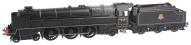 Class 8P 'Turbomotive' 4-6-2 46202 in BR black with early emblem - Digital sound fitted