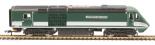 Pair of Class 43 HST Power Cars 43058 and 43059 in Rail Charter Services green