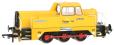 0-6-0 'Sentinel' diesel shunter 'Pride of the Fens' in Potter Logistics yellow