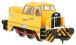 0-6-0 'Sentinel' diesel shunter 'Pride of the Fens' in Potter Logistics yellow