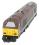 Class 67 67005 'Queens Messenger' in Royal Train claret with DB logos - Railroad Plus Range
