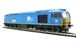 Class 60 60033 "Tees Steel Express" in British Steel Blue with EWS cabside branding