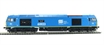 Class 60 60033 "Tees Steel Express" in British Steel Blue with EWS cabside branding