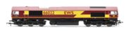 RailRoad Class 66 EWS 66022 'Lafarge Charnwood' Diesel Locomotive