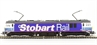 Class 92 92017 "Bart The Engine" in Stobart Rail Livery.
