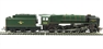 Class 9F 2-10-0 92220 "Evening Star" in BR Green. 40th anniversary of "Triang" to "Hornby Railways"