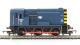 Class 08 Shunter 08129 in BR Blue. DCC Fitted. Railroad range