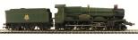 Star Class 4-6-0 4061 'Glastonbury Abbey' in BR Green with early emblem - DCC Fitted