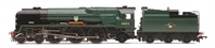 Class 7P6F Rebuilt West Country Class 4-6-2 34013 'Okehampton' in BR green with late crest