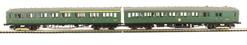 Class 401 2-BIL 2 car EMU in BR green with yellow ends