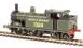 SECR Class H Wainwright 0-4-4T 1324 in Southern Railway olive green