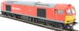 Class 60 60044 "Dowlow" in DB Schenker red - TTS sound fitted