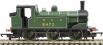 Class J83 0-6-0T 8472 in LNER green - Railroad range