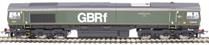 Class 66/7 66779 "Evening Star" in BR green with GBRf branding