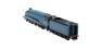 Rebuilt Class W1 Hush-Hush 4-6-4 10000 in LNER garter blue