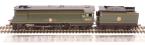 Class 8P 'Merchant Navy' 4-6-2 35017 "Belgian Marine" in BR green with early emblem