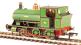Class B2 Peckett 0-6-0ST 1264 "Henry" in Port of Bristol Authority lined green