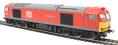 Class 60 60062 'Stainless Pioneer' in DB red