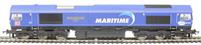 Class 66 66047 'Maritime Intermodal Two' in DB Cargo/Maritime livery