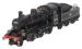 Standard Class 2MT 2-6-0 78054 in BR black with late crest