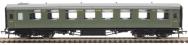 Maunsell third class dining saloon 7864 in SR olive green